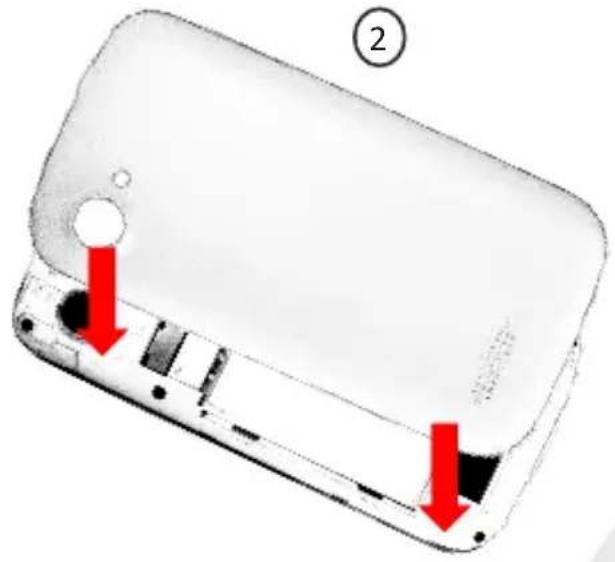 NGM-Mobile WeMove Miracle - Introduire la batterie - 2