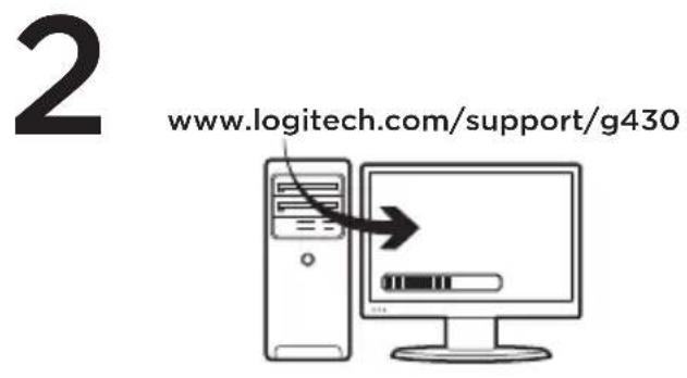 LOGITECH G430 - Hac troponka - 2