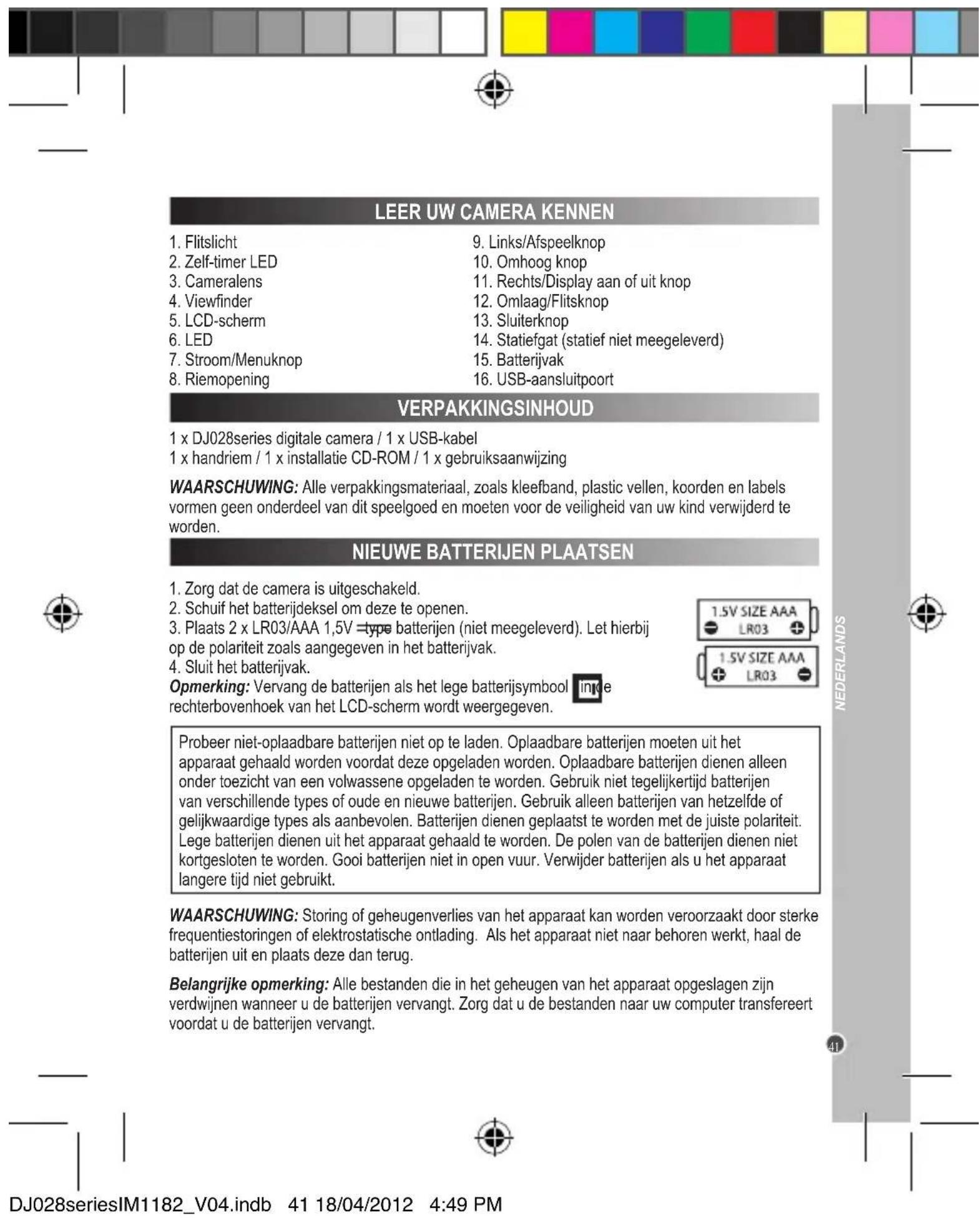 LEXIBOOK DJ028BB - Hinweise zum Umweltschutz - 2