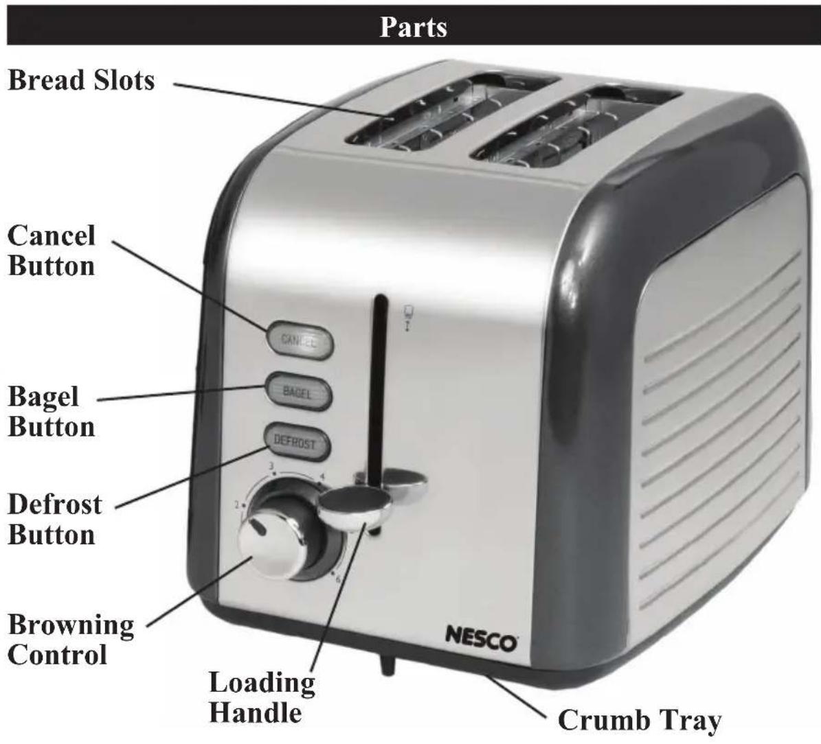 Nesco T100013 - SAVE THESE INSTRUCTIONS - 2