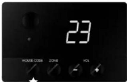 AUDIO PRO Living LV1TX - KANAAL INSTellen (HOUSE CODE): - 1