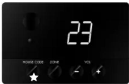 AUDIO PRO Living LV1TX - CONFIGURATION DU CANAL (HOUSE CODE): - 1