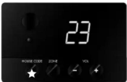 AUDIO PRO Living LV1TX - KANAVAN VALINTA (HOUSE CODE): - 1