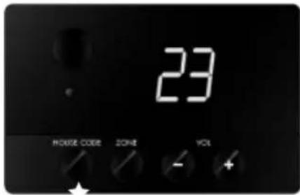 AUDIO PRO Living LV1TX - CONFIGURAR EL CANAL (HOUSE CODE): - 1