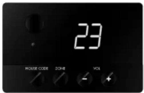 AUDIO PRO Living LV1TX - NÄYTTO JA PAINIKKEET - 1