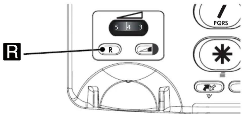 DORO HearPlus 313ci - R-näppäin (R) - 1