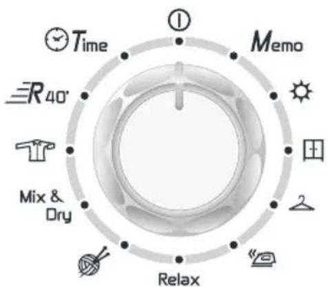 HOOVER DYC 8813 BX - OHJELMAN VALITSEMINEN - 1