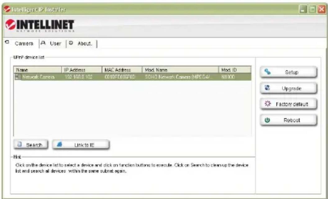 Intellinet IDC752IR - IP Installer per Windows - 2