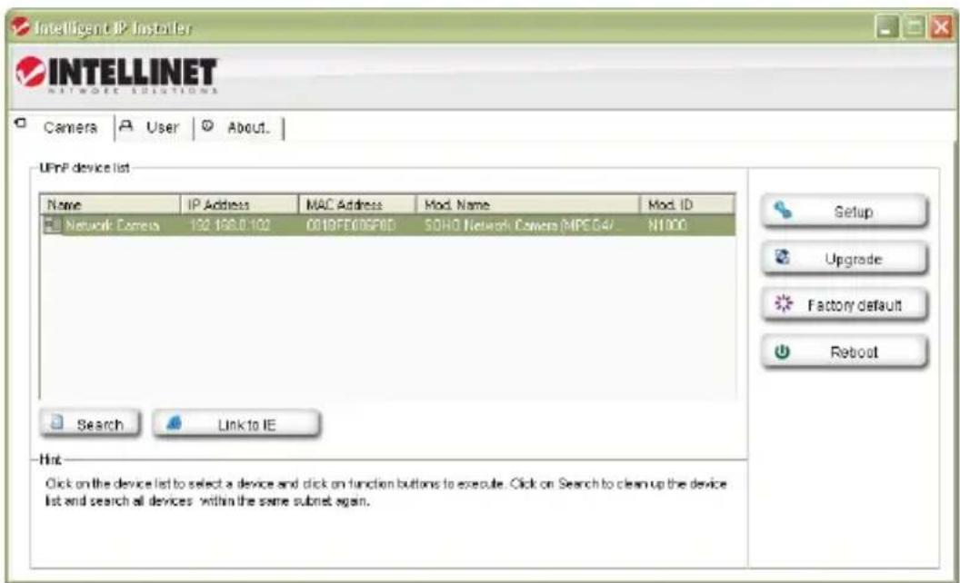 Intellinet IDC752IR - IP Installer for Windows - 2