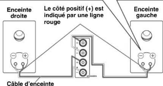 ONKYO CS555DAB - Branchement des enceintes - 6