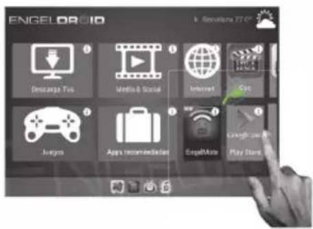 Engel Axil Tab8 HD - Écrans individuels sur l'écran d'accueiln - 3