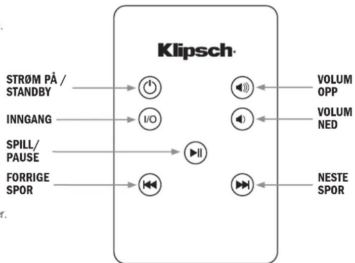 KLIPSCH Gallery G17 AirPlay - G-17 AIR-FJERNKONTROLL - 2