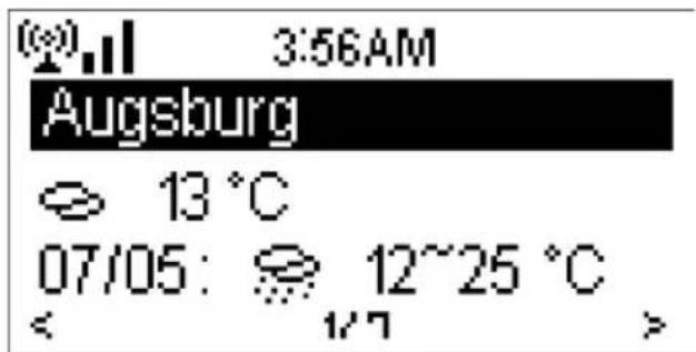 Noxon FUN - Weather Information (Informations météo) - 1
