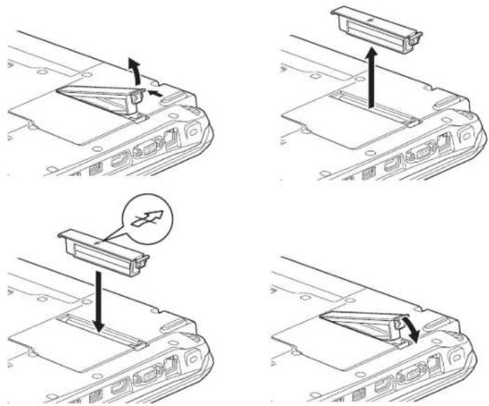 FUJITSU LIFEBOOK AH572 - Cleaning the dust filter - 2