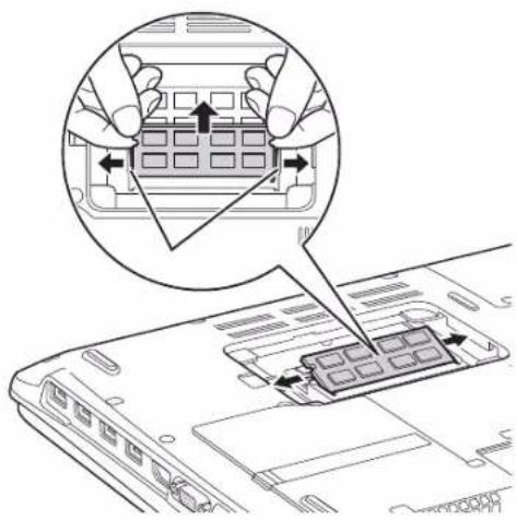 FUJITSU LIFEBOOK AH572 - Vérification de la capacité de mémoire - 1