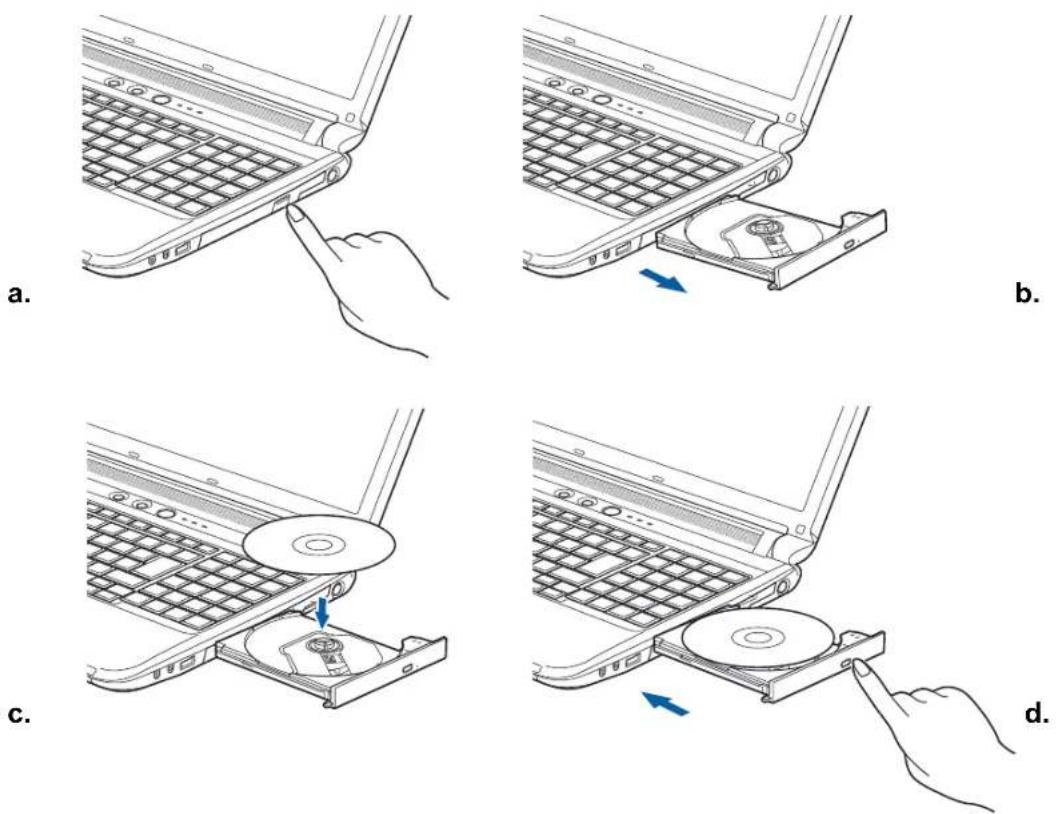 FUJITSU LIFEBOOK AH572 - Installation d'un disque dans votre lecteur - 3