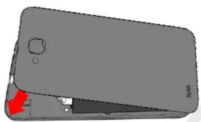 NGM-Mobile Infinity - Inserting the battery: - 2