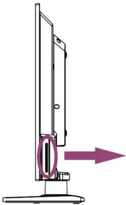 CURTIS Proscan PLDED3273A - VUE ARRIERE - 1