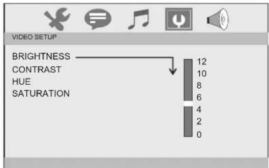 CURTIS SDVD9020 - Video Setup Page - 1