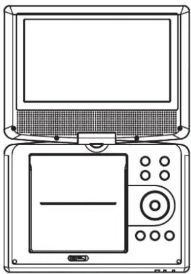 CURTIS SDVD9020 - SYLVANIA - 1