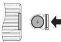 CURTIS SDVD9020 - Insérez la Batterie - 2