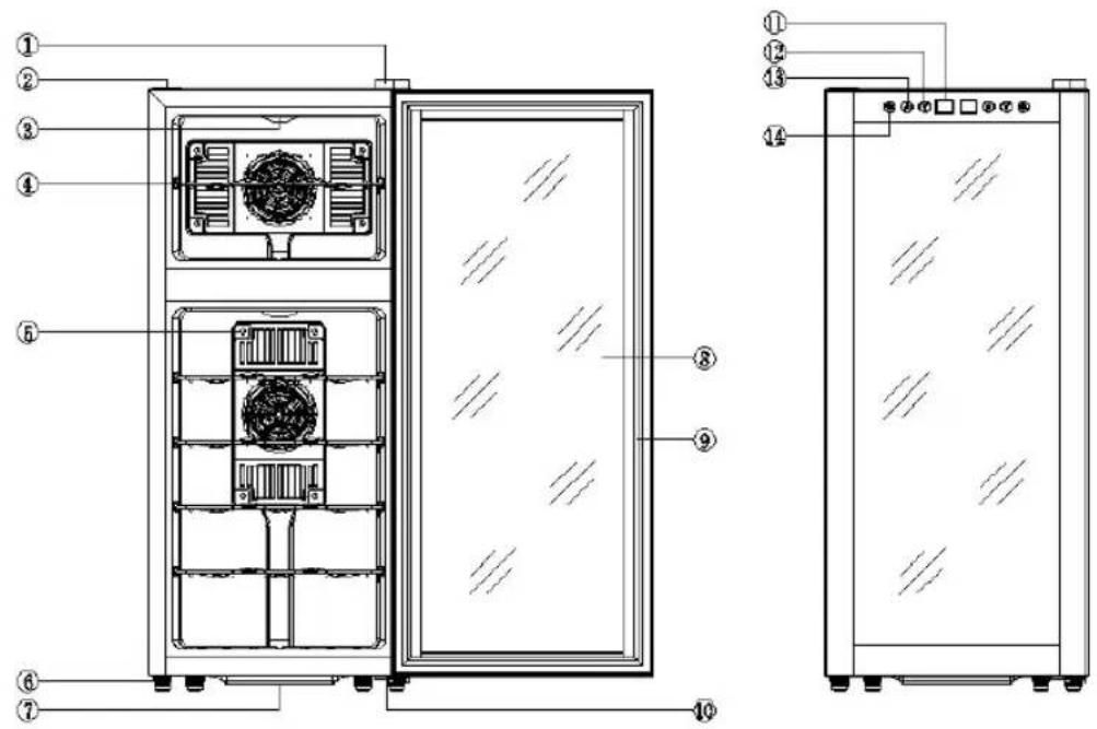 CURTIS FRW183 - III Illustrated structure - 1