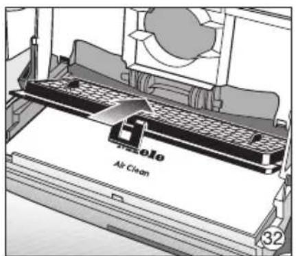 MIELE S 770 - Griglia per il filtro - 32