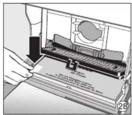 MIELE S 770 - Griglia per il filtro - 28