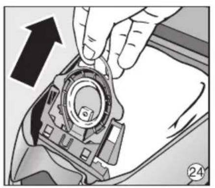 MIELE S 770 - Griglia per il filtro - 24