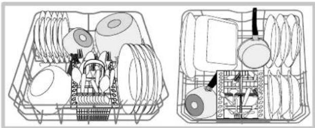 INDESIT DFG 2631M NX EU - Cesto inferior e cesto dos talheres - 1