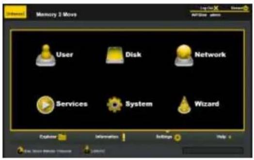 INTENSO Memory 2 Move - FONCTIONS DE MANAGEMENT WEB - 1