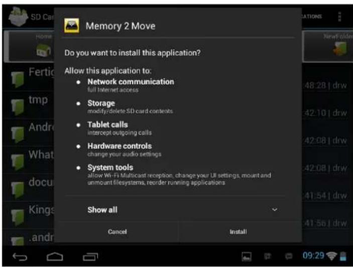 INTENSO Memory 2 Move - 9.4AndroidCLIENTAPPINSTALLATION - 1