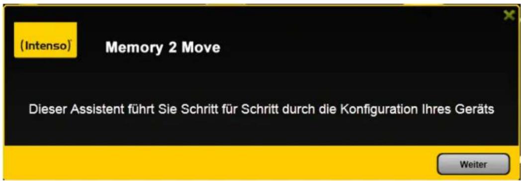 INTENSO Memory 2 Move - KONFIGURATION DES WIFI GERÄTES - 1
