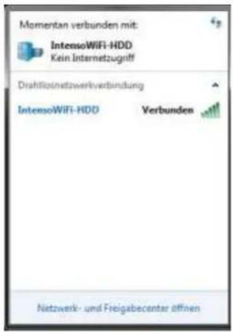 INTENSO Memory 2 Move - STABILIRE UNA CONNECTIONE WLAN CON UN PC - 1