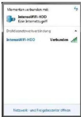 INTENSO Memory 2 Move - LIAISE A WIRELESS LAN CONNECTION WITH THE PC - 1