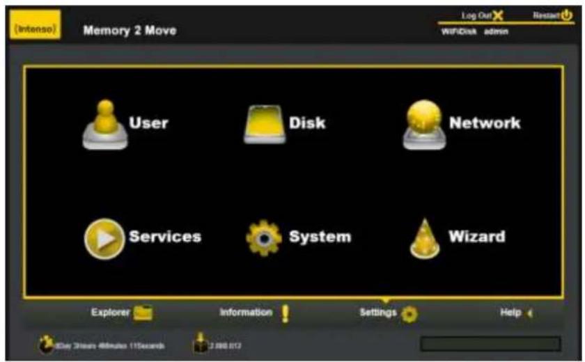 INTENSO Memory 2 Move - FUNZIONI WEB MANAGEMENT - 1