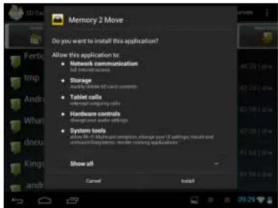 INTENSO Memory 2 Move - INSTALLAÇAO DA APLICAZAO ANDROID MEMORY 2 MOVE - 1