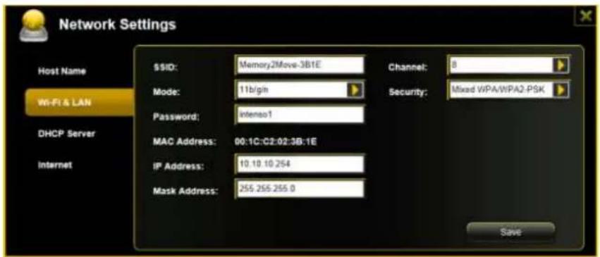 INTENSO Memory 2 Move - SERVER DHCP - 1