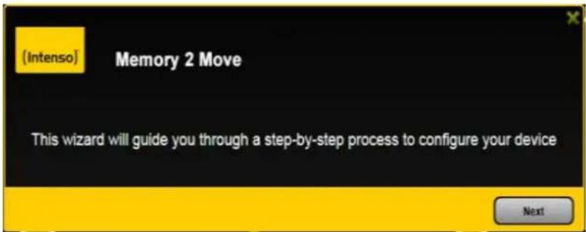 INTENSO Memory 2 Move - Assistant de Demarrage - 1