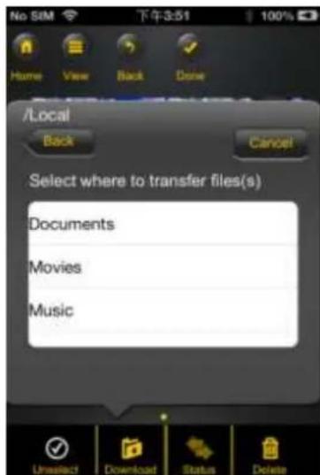 INTENSO Memory 2 Move - SCARICARE I FILE SUL DISPOSITIVO IOS/Android - 5
