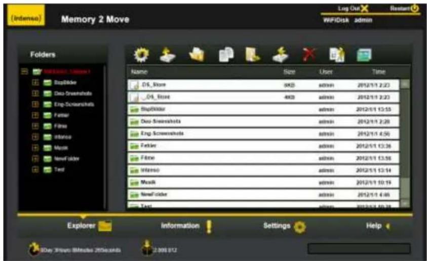 INTENSO Memory 2 Move - FUNZIONE EXPLORER - 1