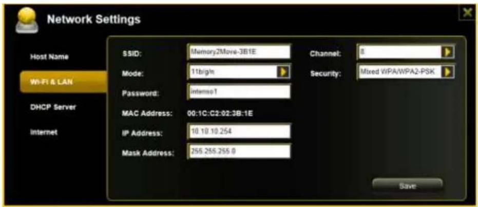 INTENSO Memory 2 Move - WI-FI & LAN - 1