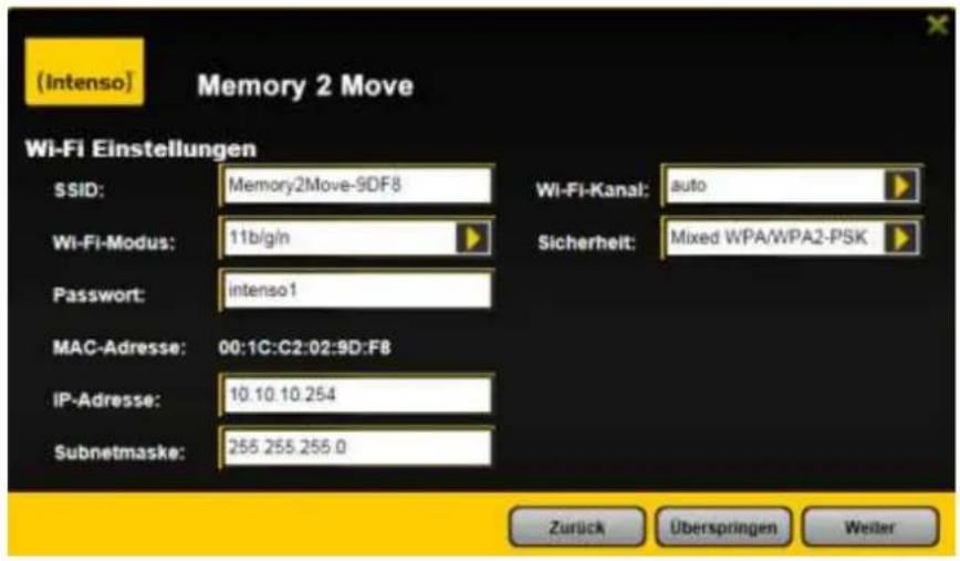 INTENSO Memory 2 Move - HactpoKn Wi-Fi n LAN - 1