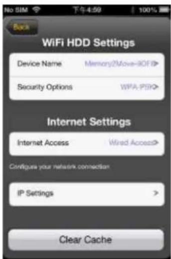 INTENSO Memory 2 Move - INTERFAZ DE CONFIGURación WI-FI - 2