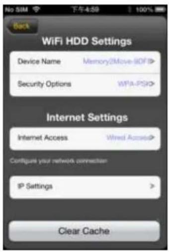 INTENSO Memory 2 Move - INTERFACE DE DEFINIÇÉS WI-FI - 2