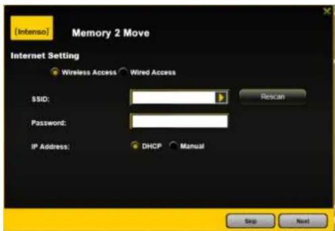 INTENSO Memory 2 Move - Accès WLAN : - 1