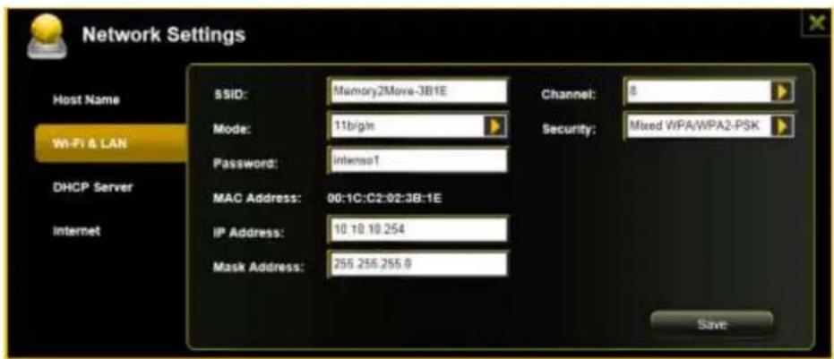 INTENSO Memory 2 Move - WI-FI & LAN - 1