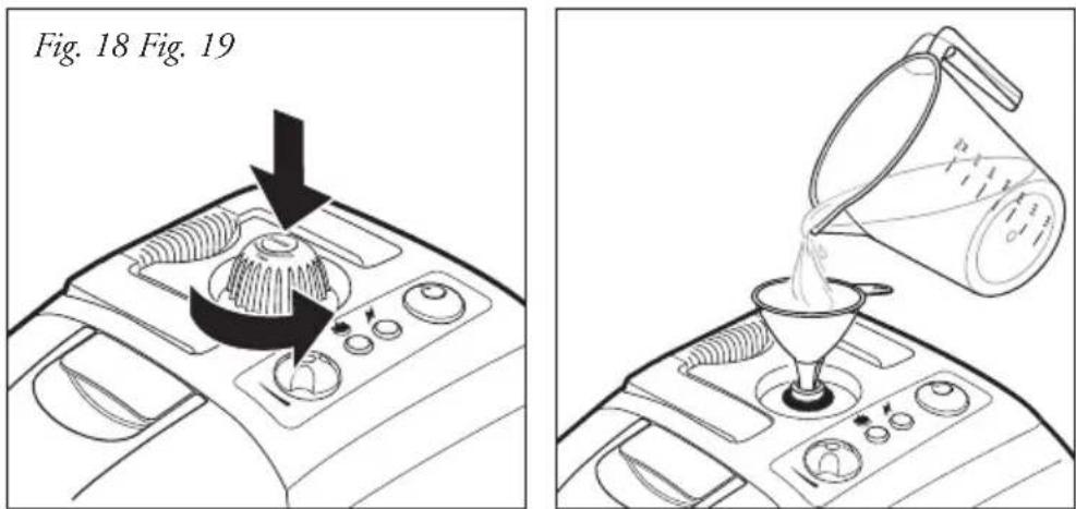 DIRT DEVIL M 388 - Filling the Water Tank - 1