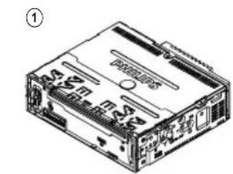 PHILIPS CarStudio CE133G - Contenu de l'emballage - 1
