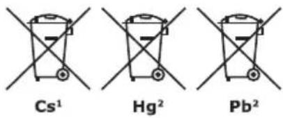 LOTUSGRILL GGR34 - Hantera och avfallschantera batterier på att korrekt och sakert satt - 1